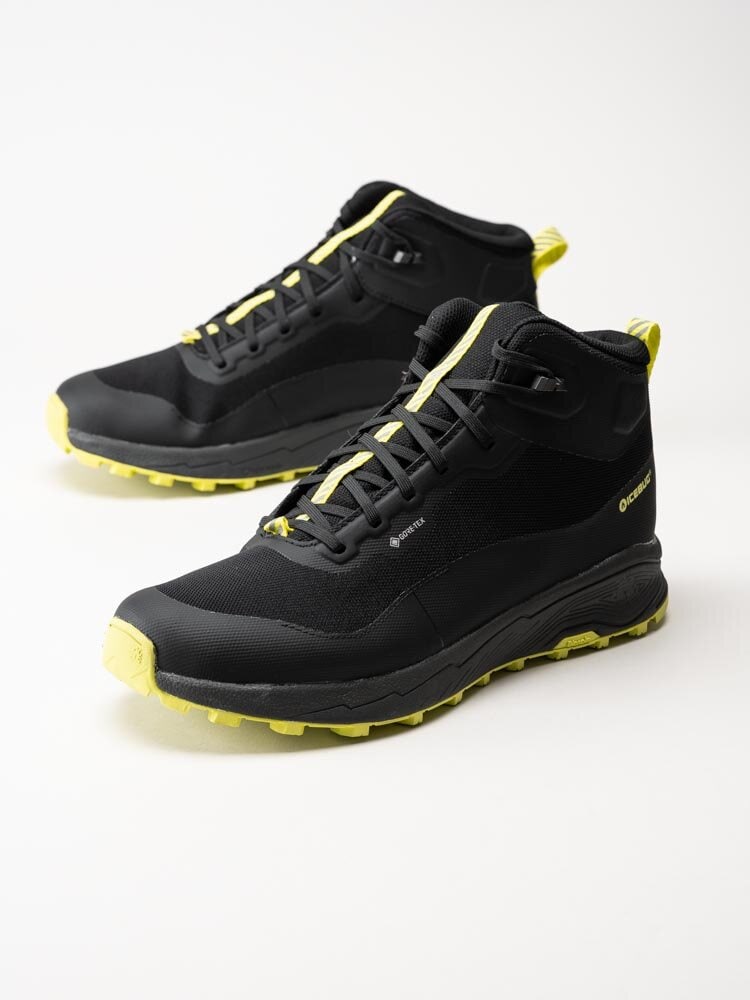 Icebug - Haze Mid M Biosole GTX - Svarta kängor med Gore-Tex