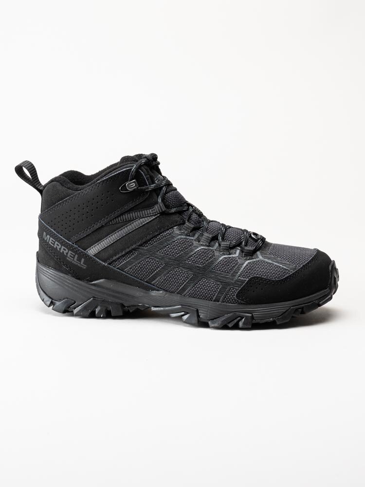 Merrell - Moab FST 3 Thermo Mid WP - Svarta vattentäta kängor