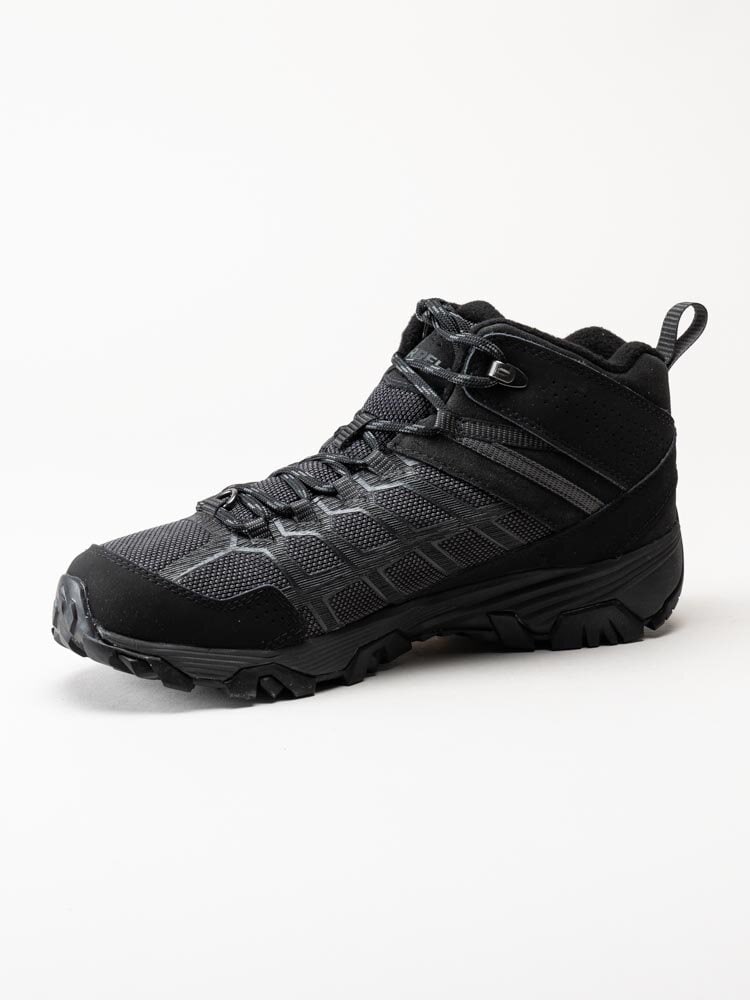 Merrell - Moab FST 3 Thermo Mid WP - Svarta vattentäta kängor