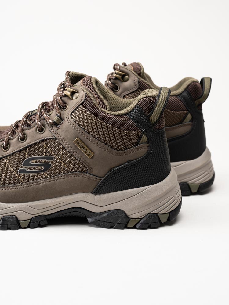 Skechers - Selmen Melano - Bruna vattentäta vandringskängor