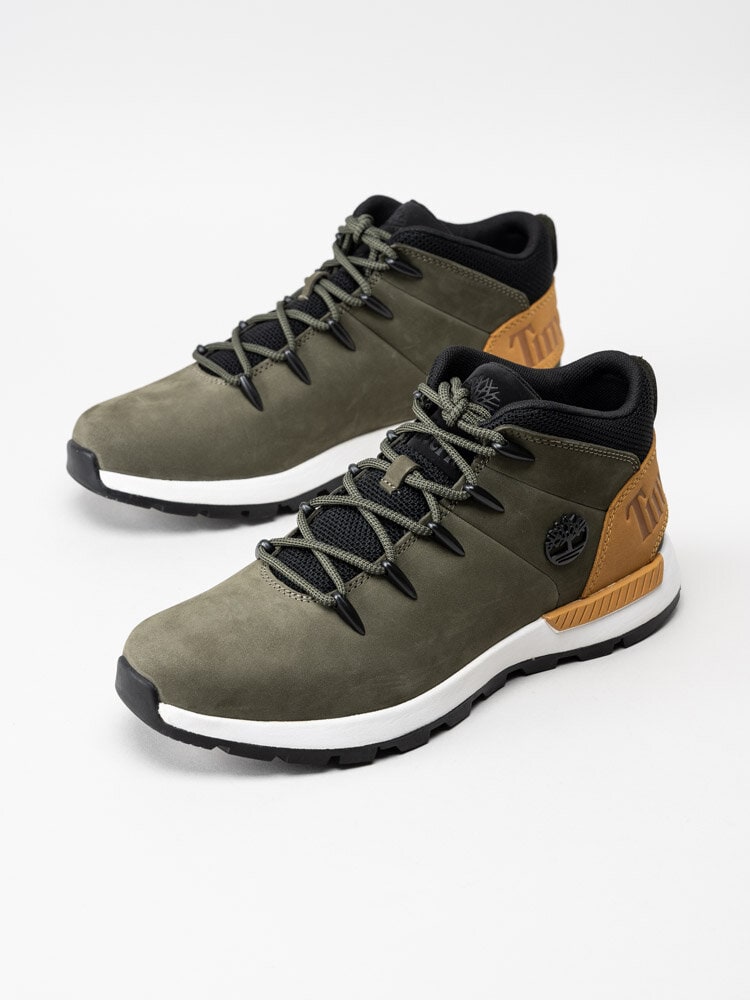 Timberland - Sprint Trekker - Gröna kängor i nubuck
