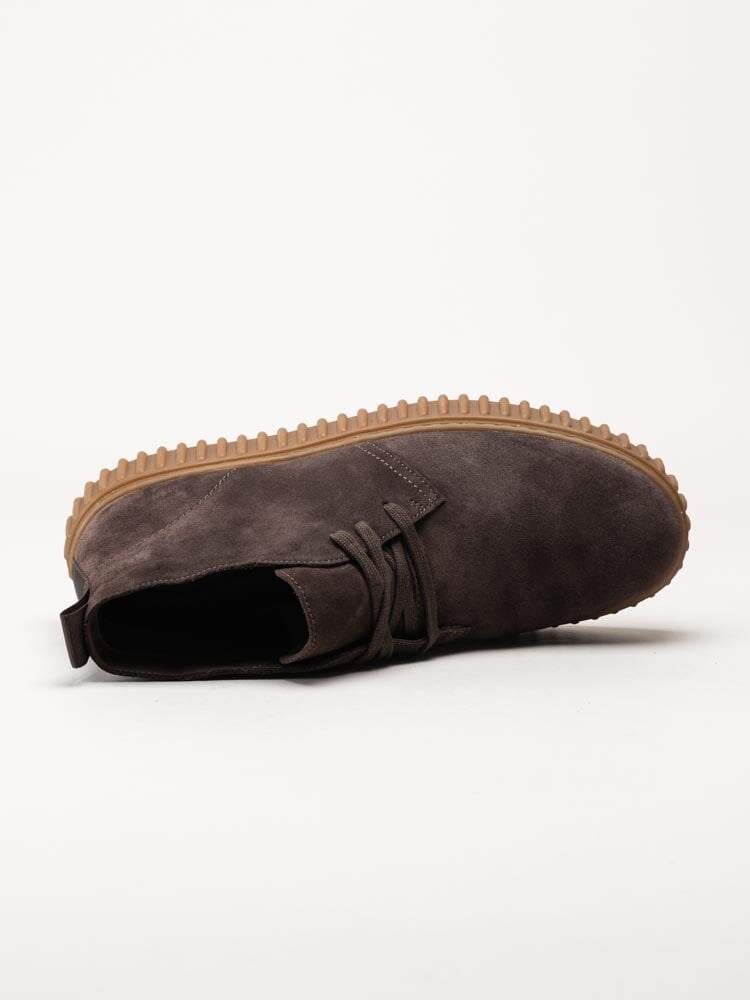 Clarks - Torhill DB - Mörkbruna kängor i mocka