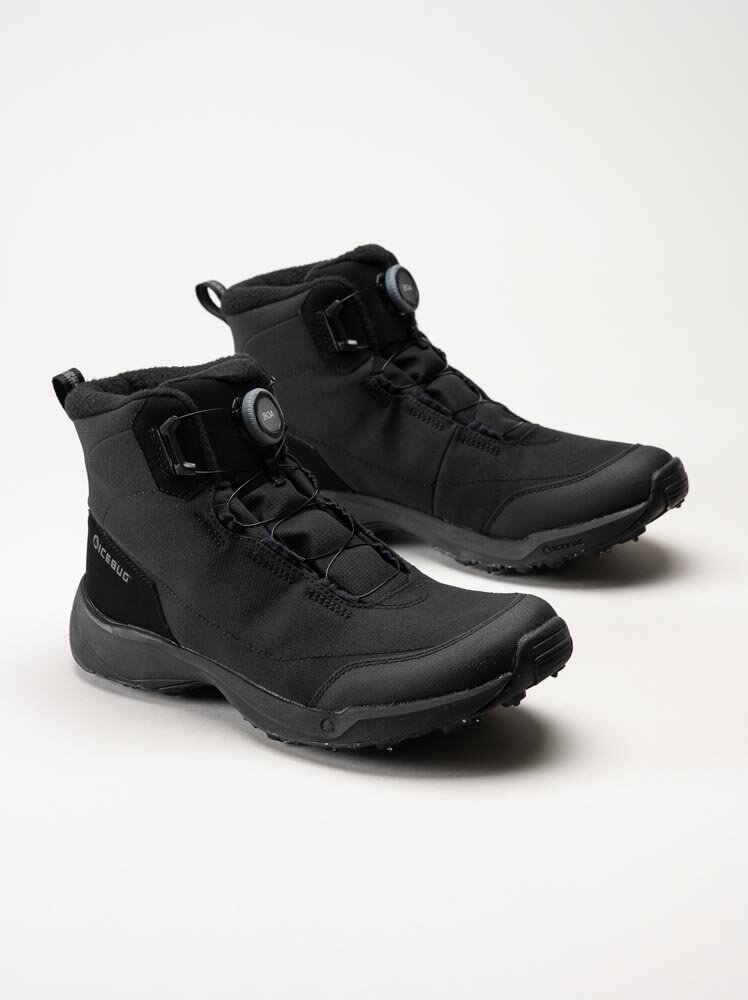 Icebug - Norrvik Mens BUGrip GTX - Svarta vinterkängor med dubbar
