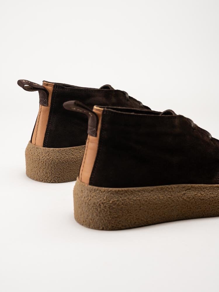 Gant Footwear - Bravoz - Mörkbruna kängor i mocka