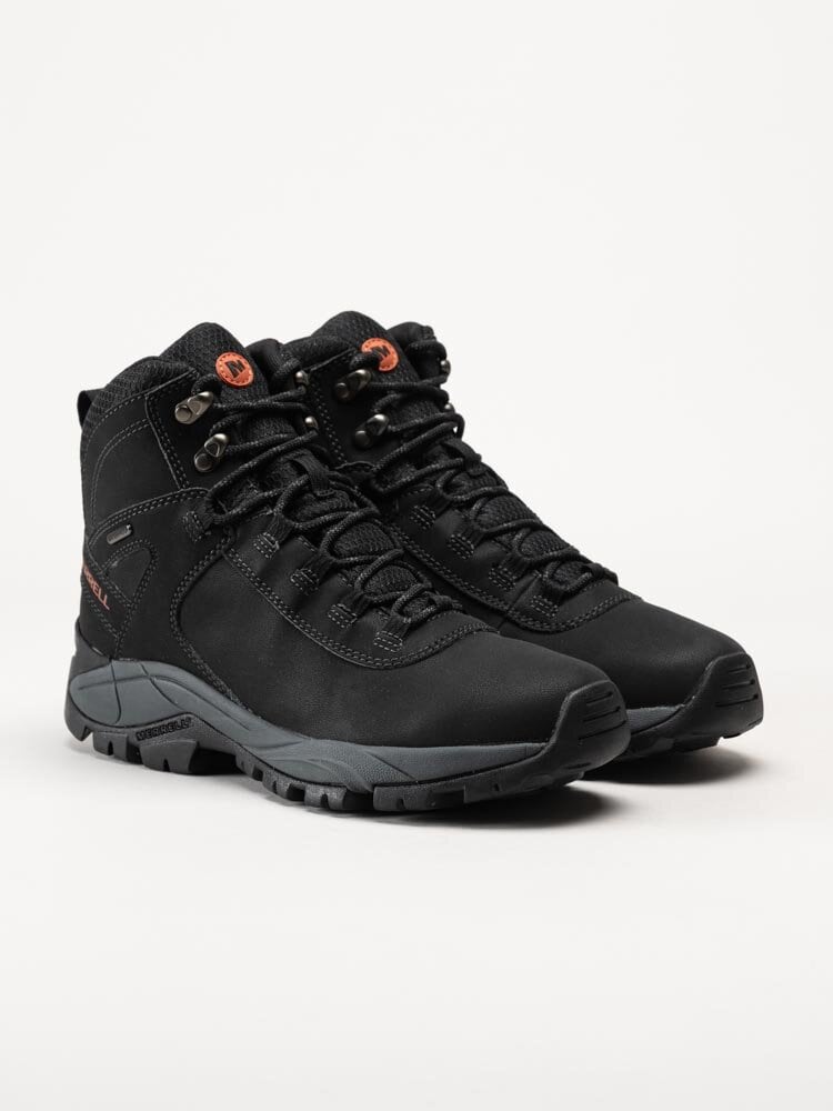 Merrell - Vego Mid Leather WTPF - Svart vattentäta kängor