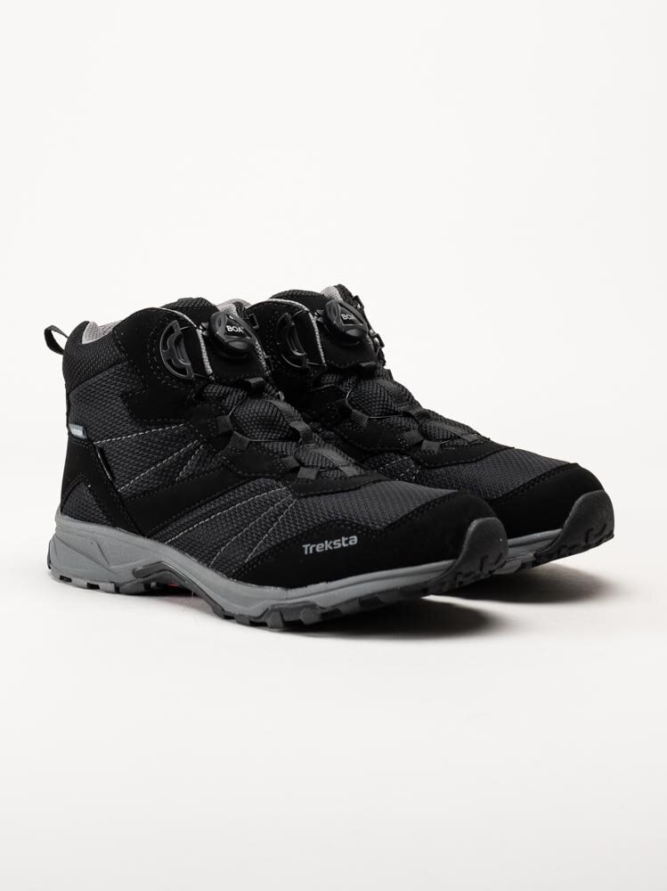 Treksta - Diamond Mid Boa GTX - Svarta kängor med gore-tex