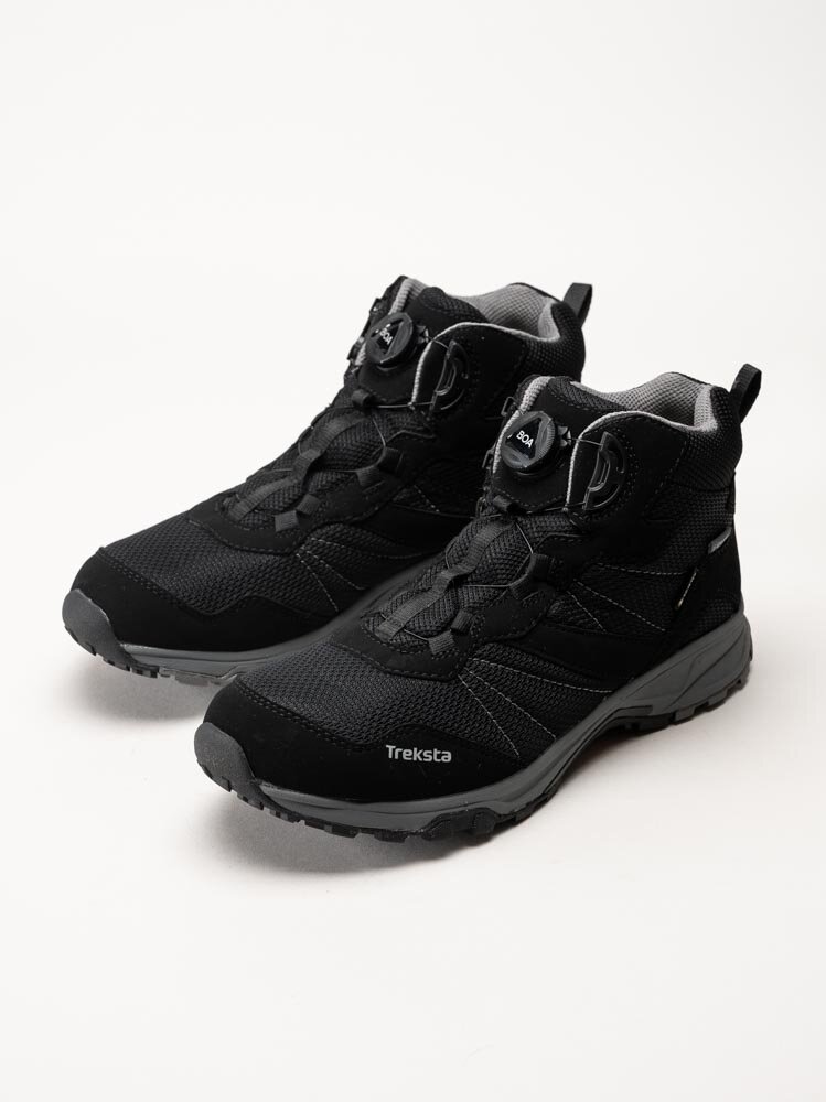 Treksta - Diamond Mid Boa GTX - Svarta kängor med gore-tex