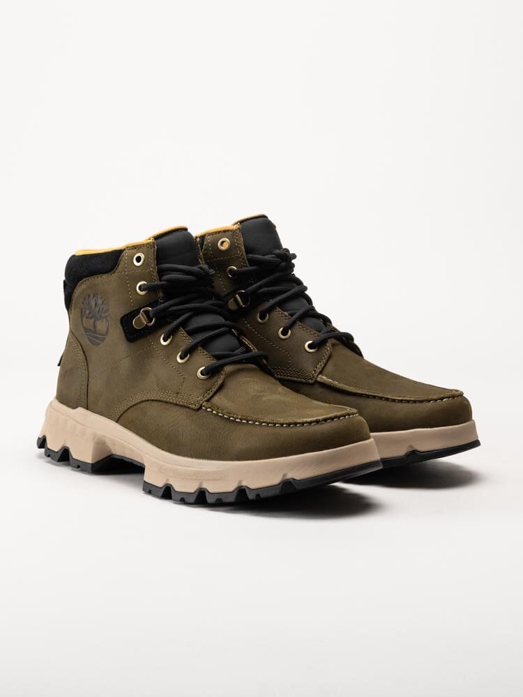 Timberland - Original Ultra WP Mid Boot - Gröna kängor i nubuck