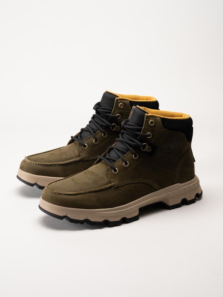 Timberland - Original Ultra WP Mid Boot - Gröna kängor i nubuck