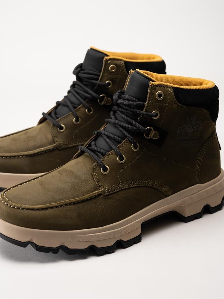 Timberland - Original Ultra WP Mid Boot - Gröna kängor i nubuck