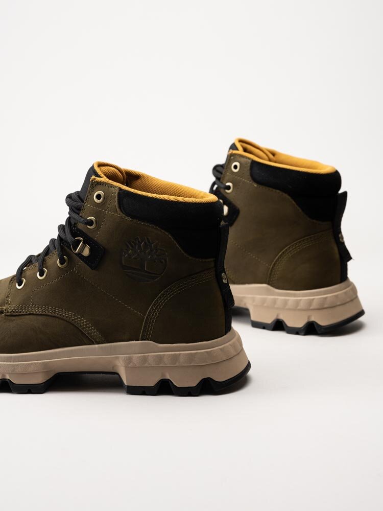 Timberland - Original Ultra WP Mid Boot - Gröna kängor i nubuck