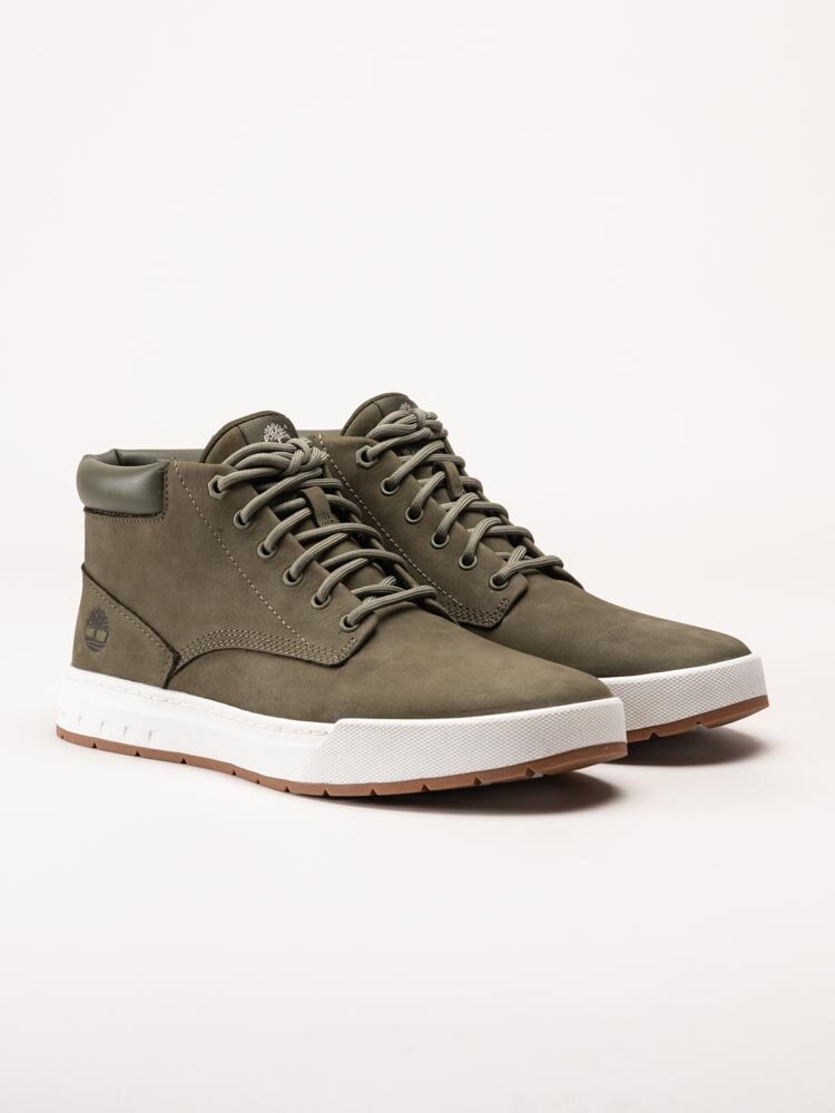 Timberland - Maple Grove Chukka - Gröna kängor i nubuck