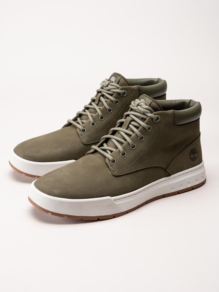 Timberland - Maple Grove Chukka - Gröna kängor i nubuck