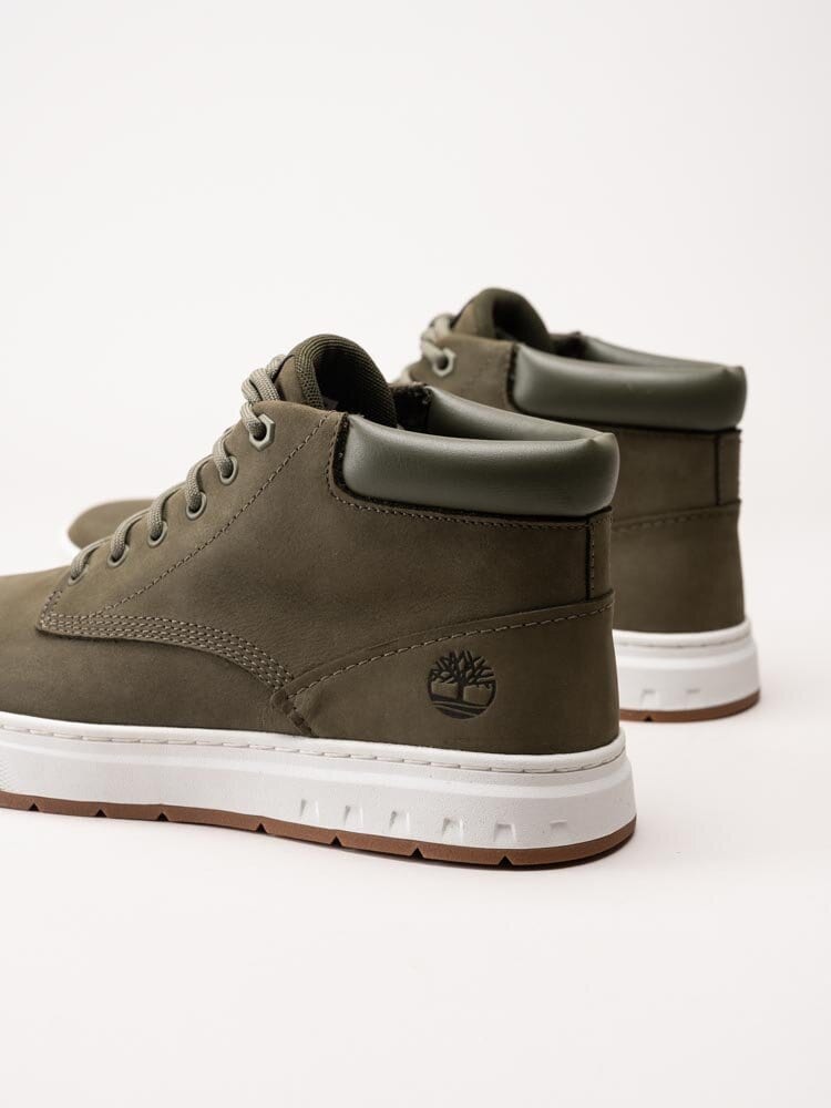 Timberland - Maple Grove Chukka - Gröna kängor i nubuck