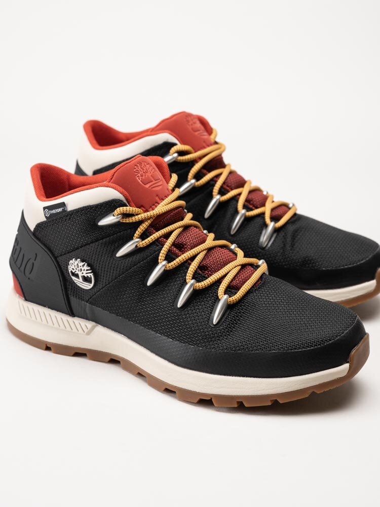 Timberland - Sprint Trekker Waterproof Mid - Svarta kängor i textil