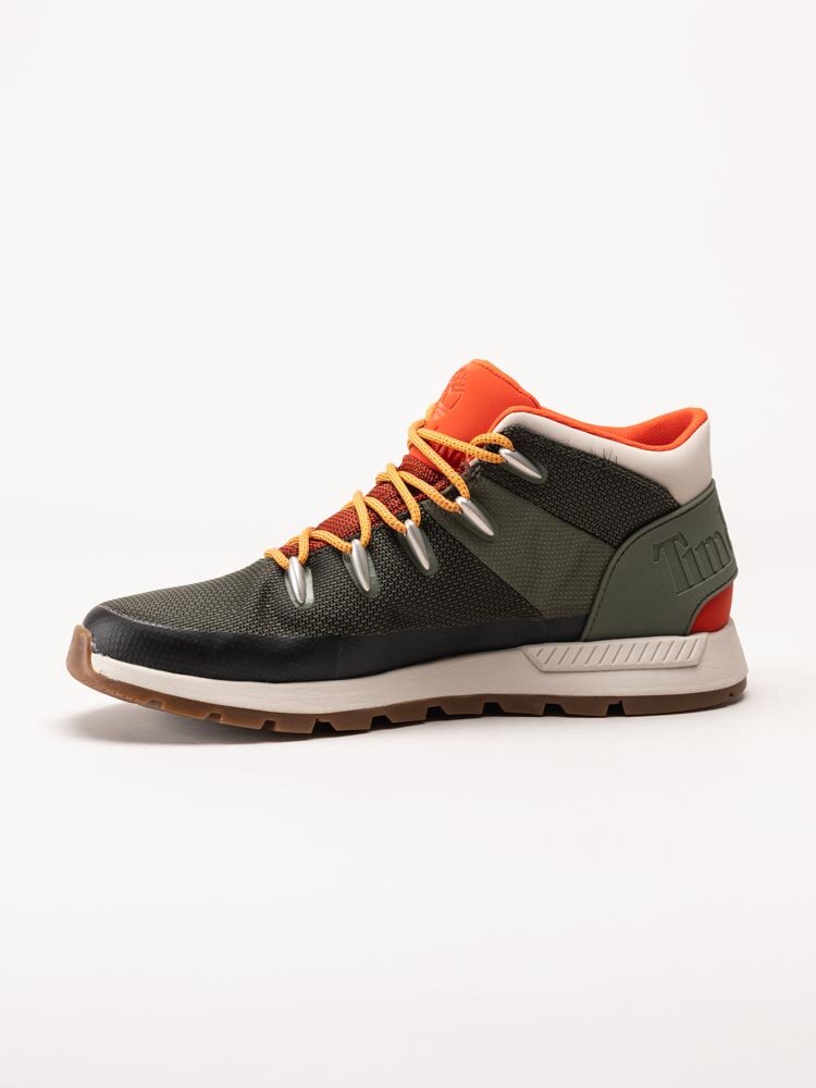 Timberland - Sprint Trekker Mid Fabric WP - Gröna kängor i textil