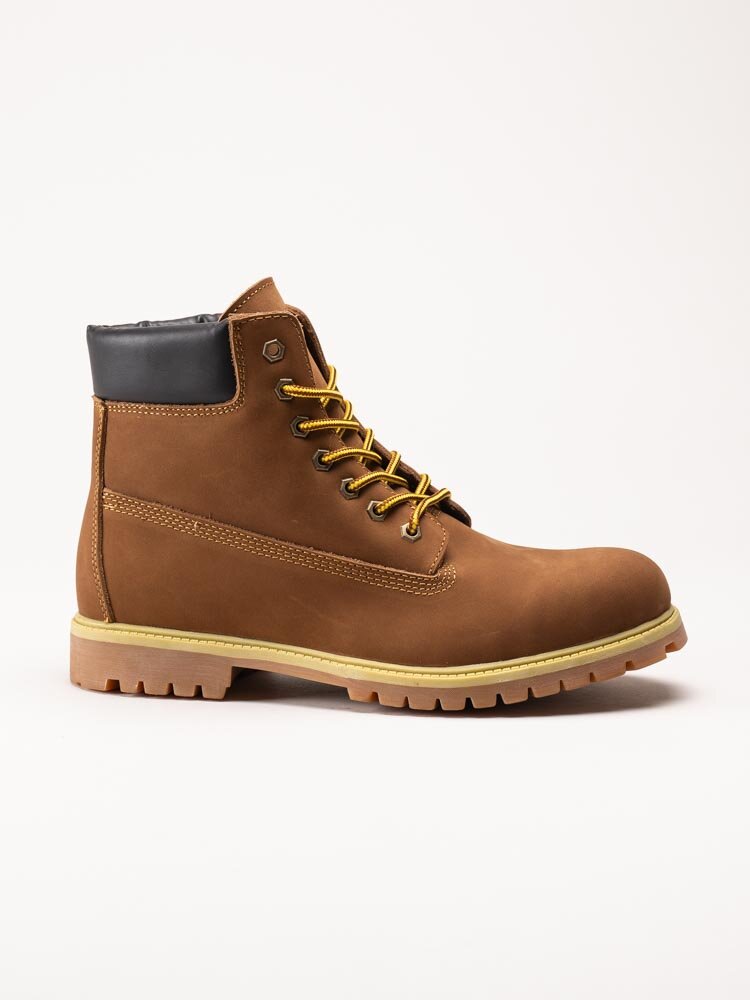 Rugged Gear - Nubucko Fur - Bruna fodrade kängor i nubuck