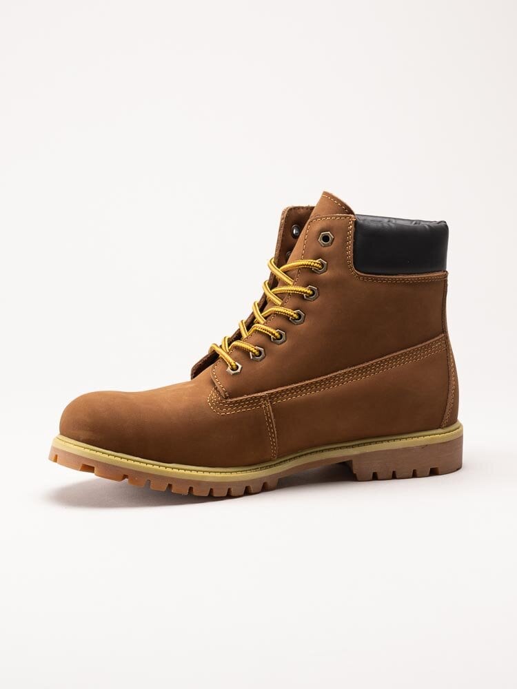 Rugged Gear - Nubucko Fur - Bruna fodrade kängor i nubuck