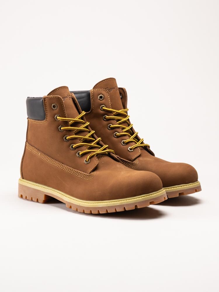 Rugged Gear - Nubucko Fur - Bruna fodrade kängor i nubuck
