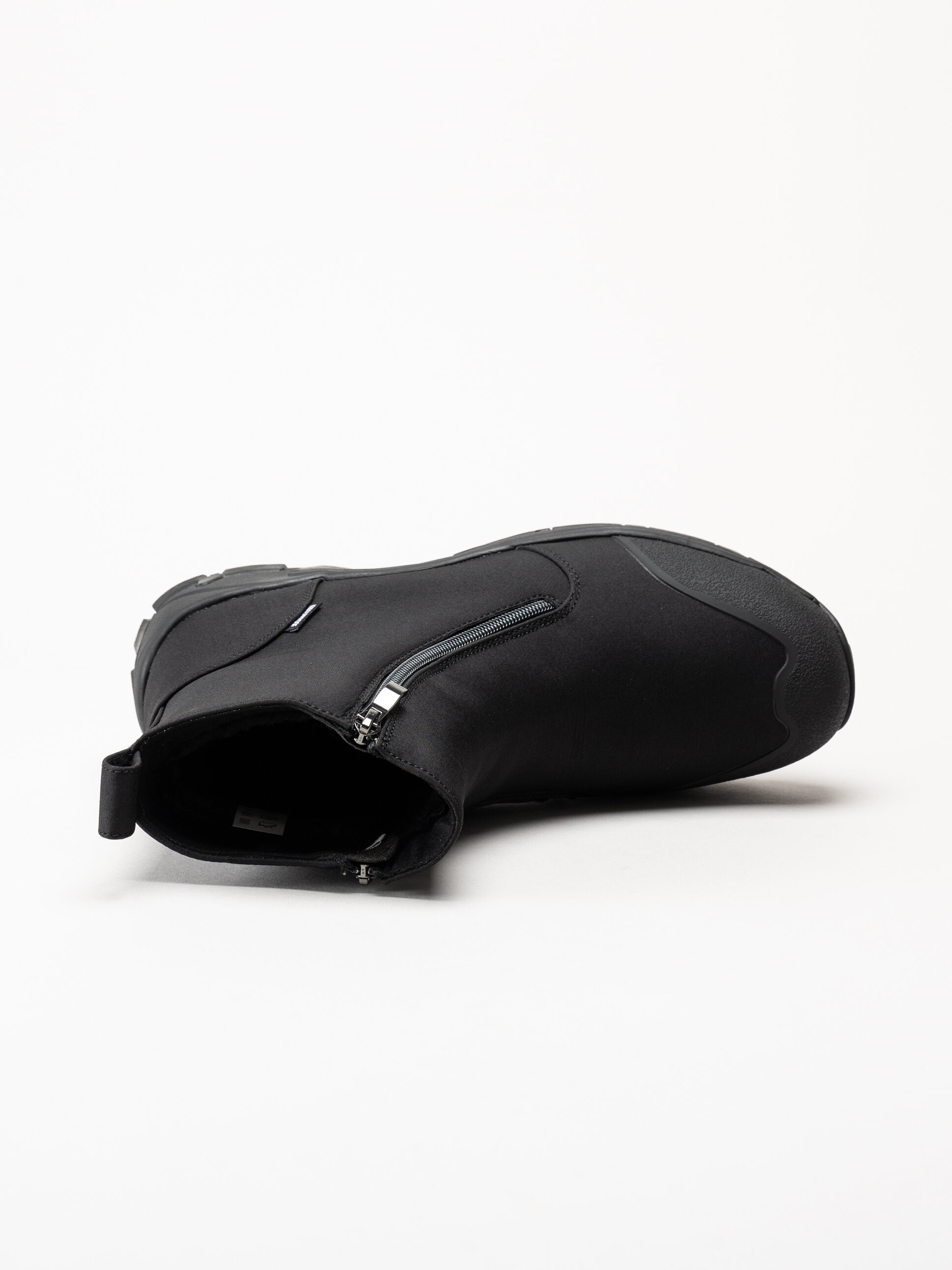 Eskimo - Drayton M Studs - Svarta fodrade boots med dubbar