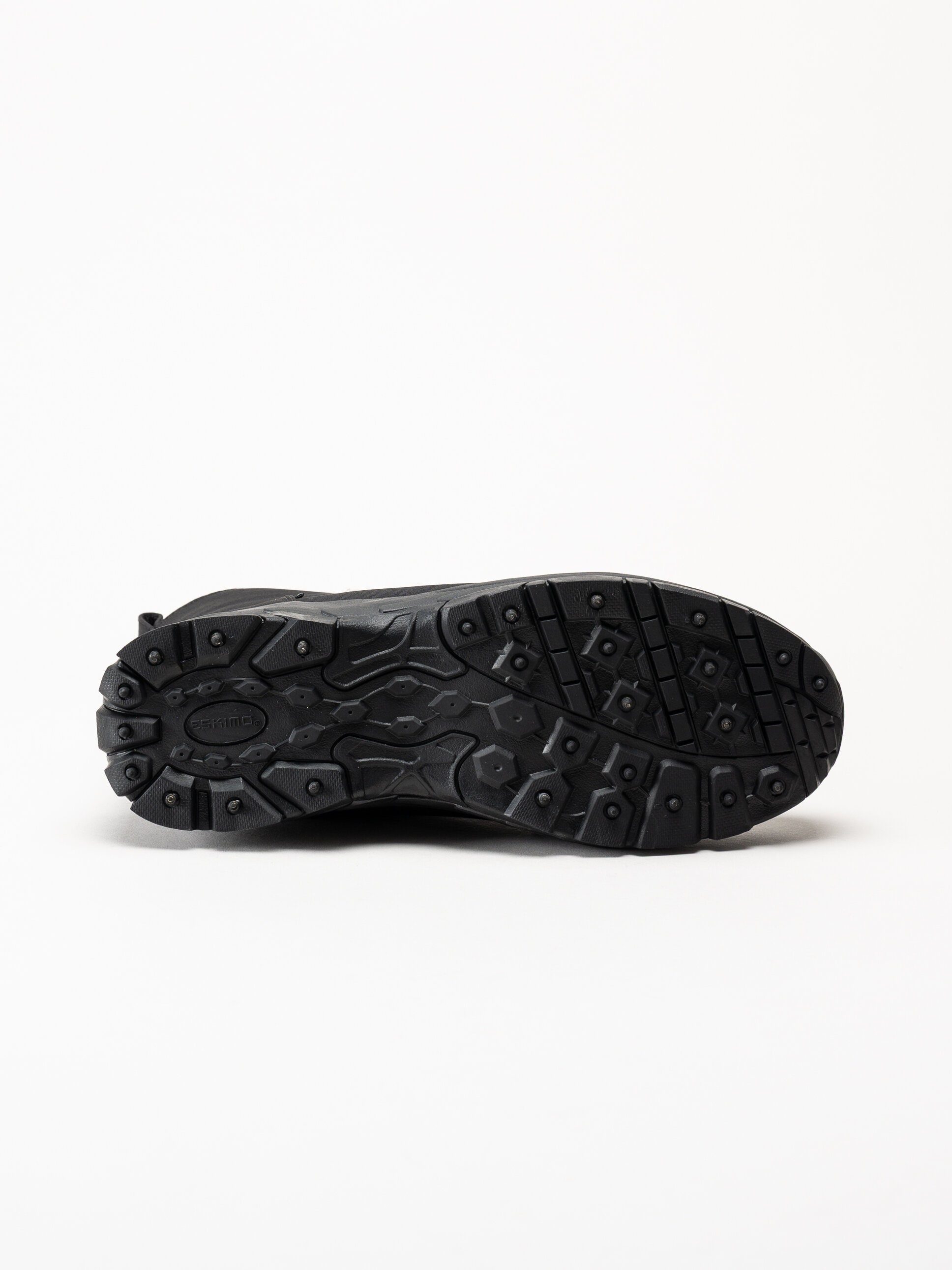 Eskimo - Drayton M Studs - Svarta fodrade boots med dubbar