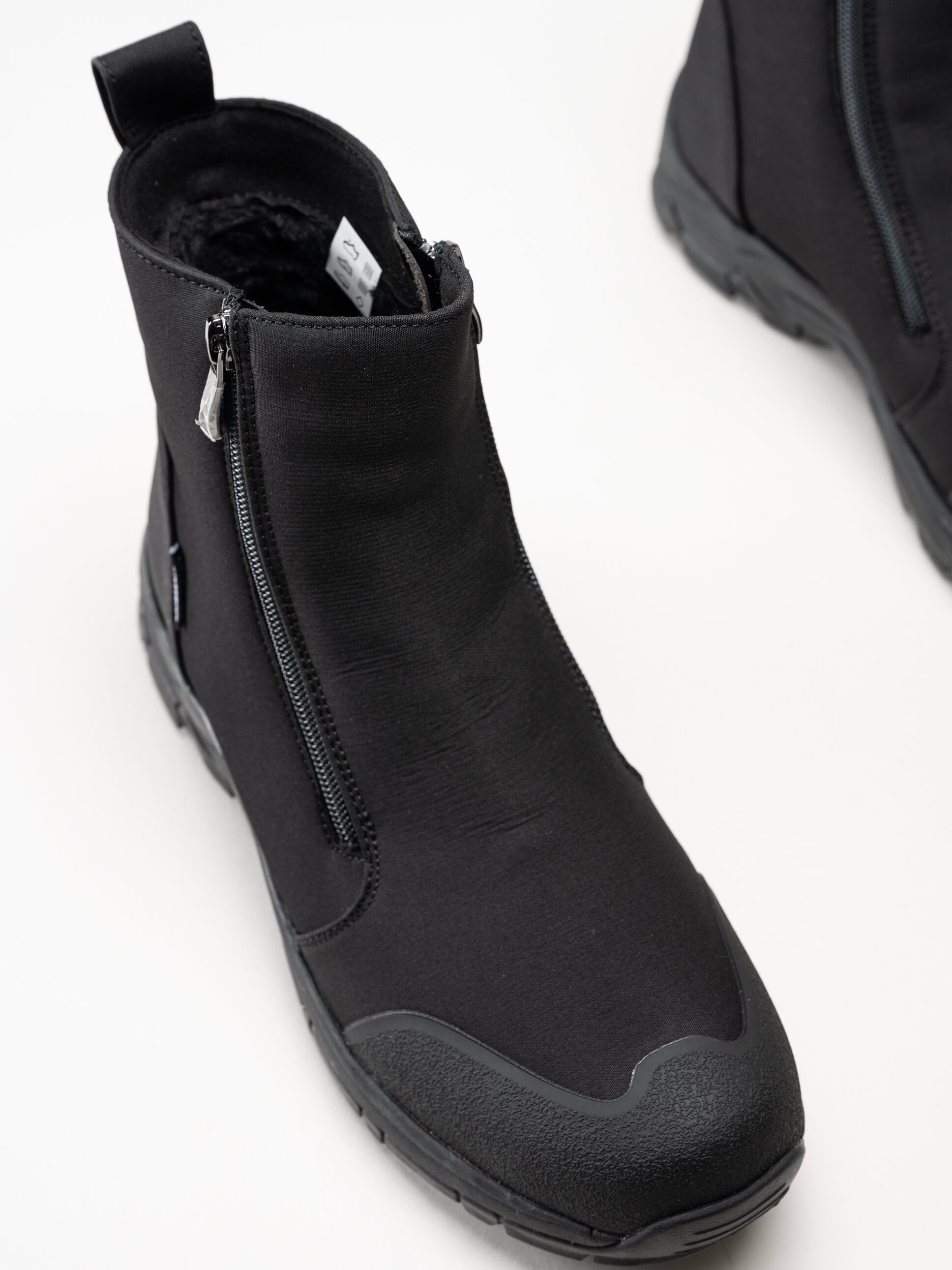 Eskimo - Drayton M Studs - Svarta fodrade boots med dubbar