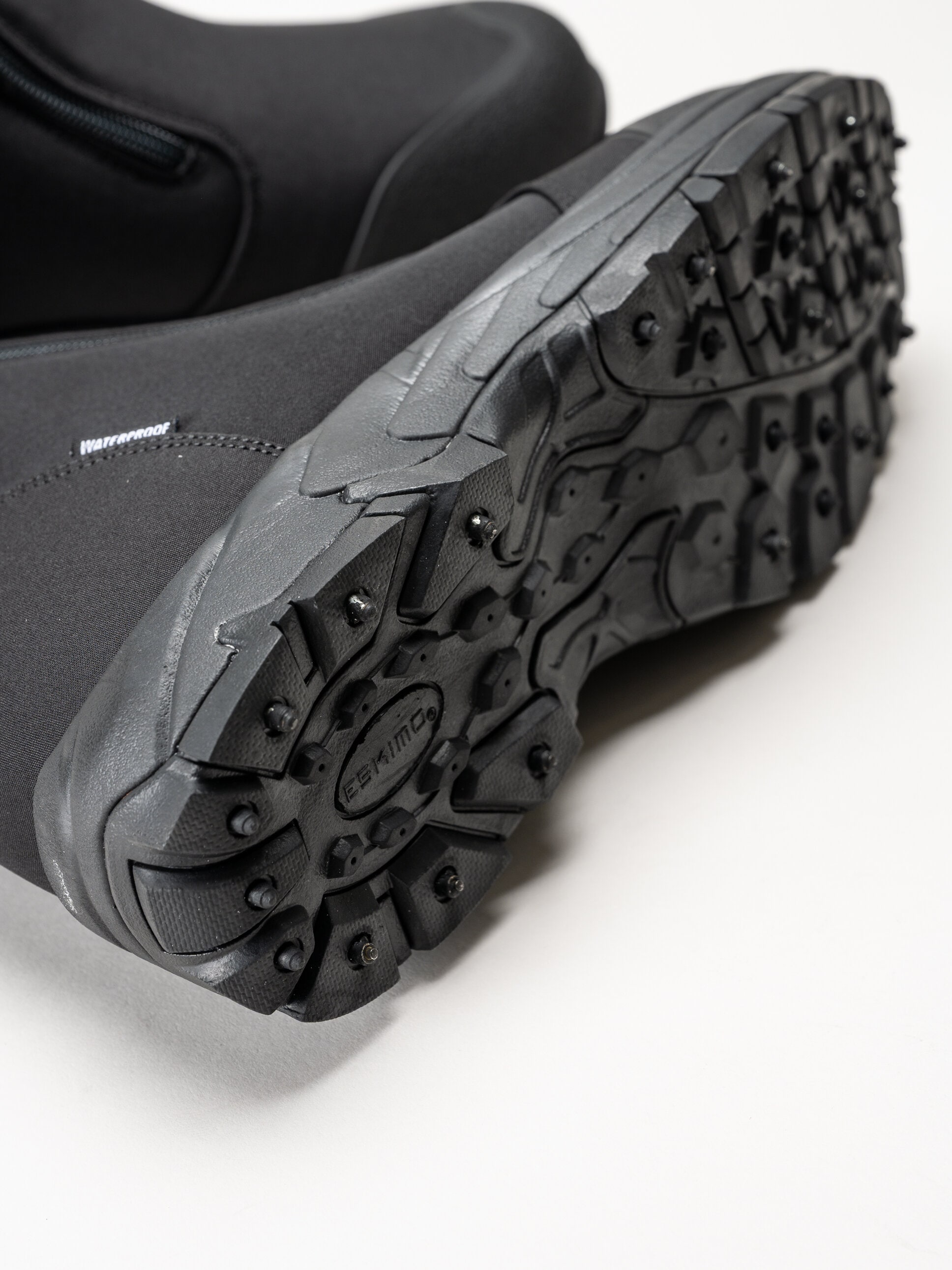 Eskimo - Drayton M Studs - Svarta fodrade boots med dubbar