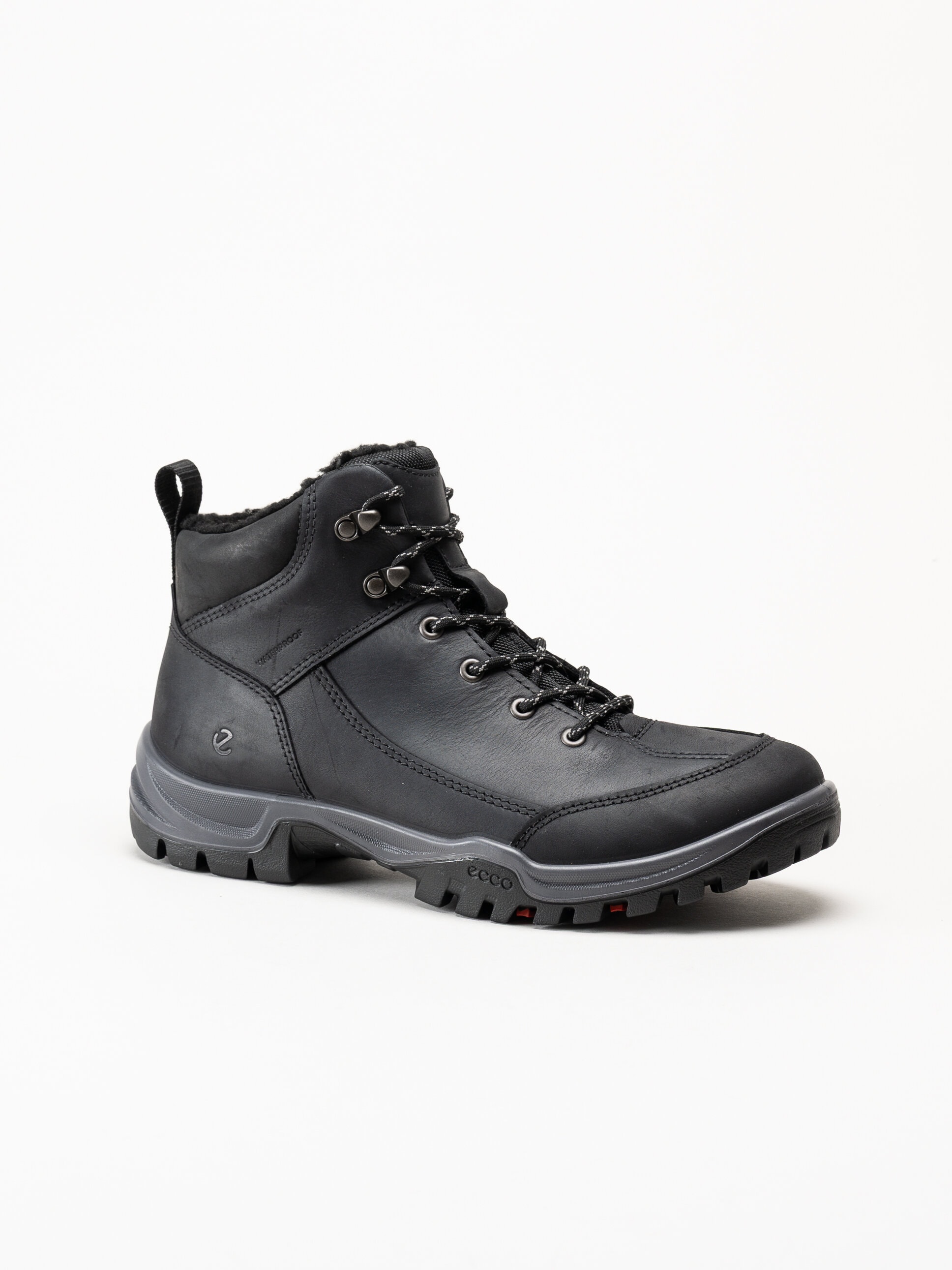 Ecco - Xpedition III WP - Svarta vandringskängor i oljad nubuck