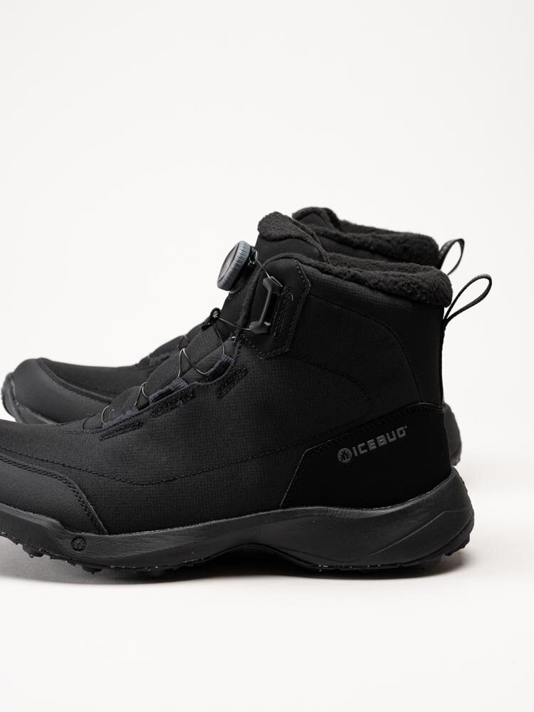 Icebug - Norrvik Mens BUGrip - Svarta kängor med Boa snörningssystem