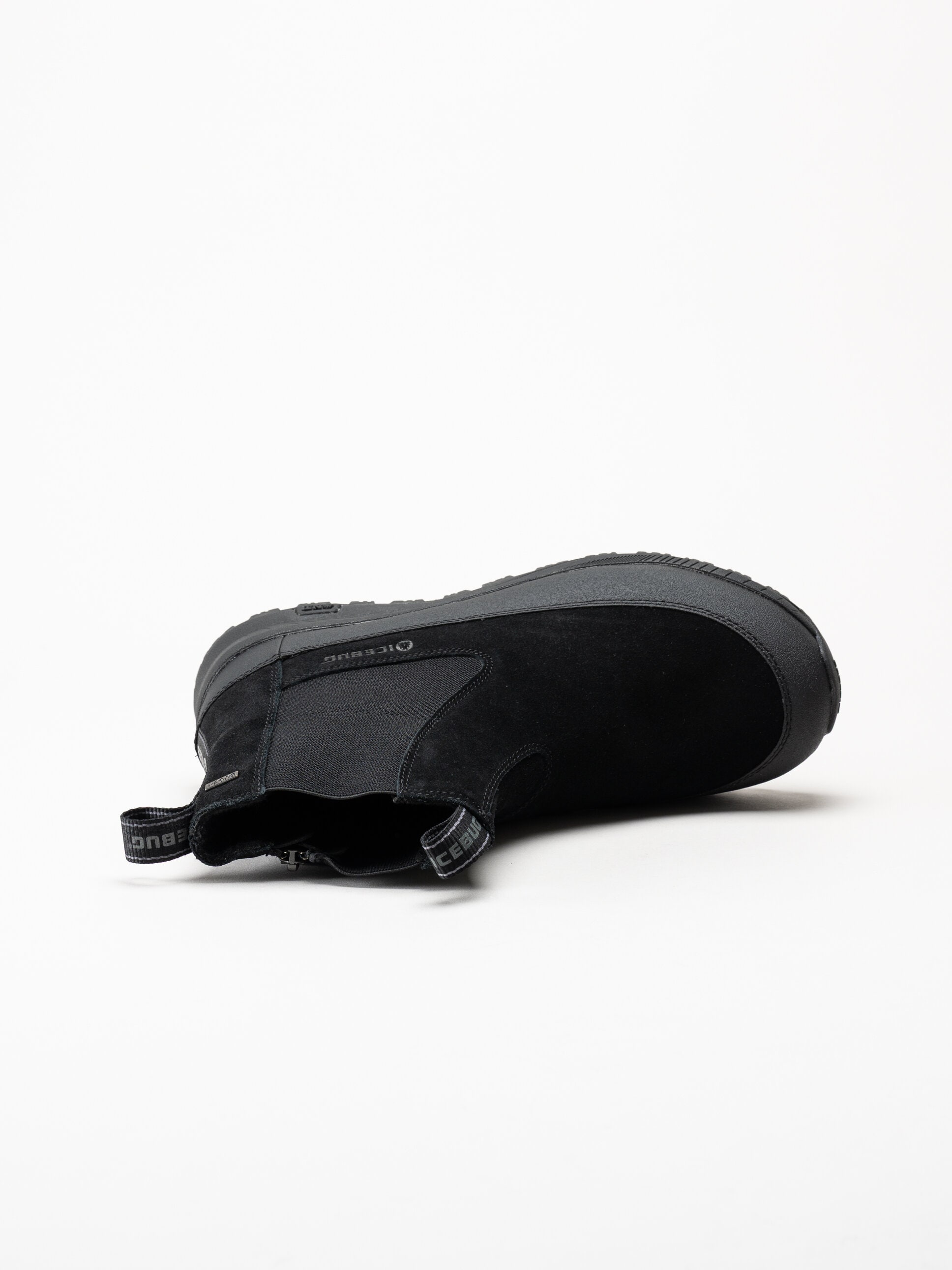 Icebug - Boda M NT - Svarta chelsea boots i mocka