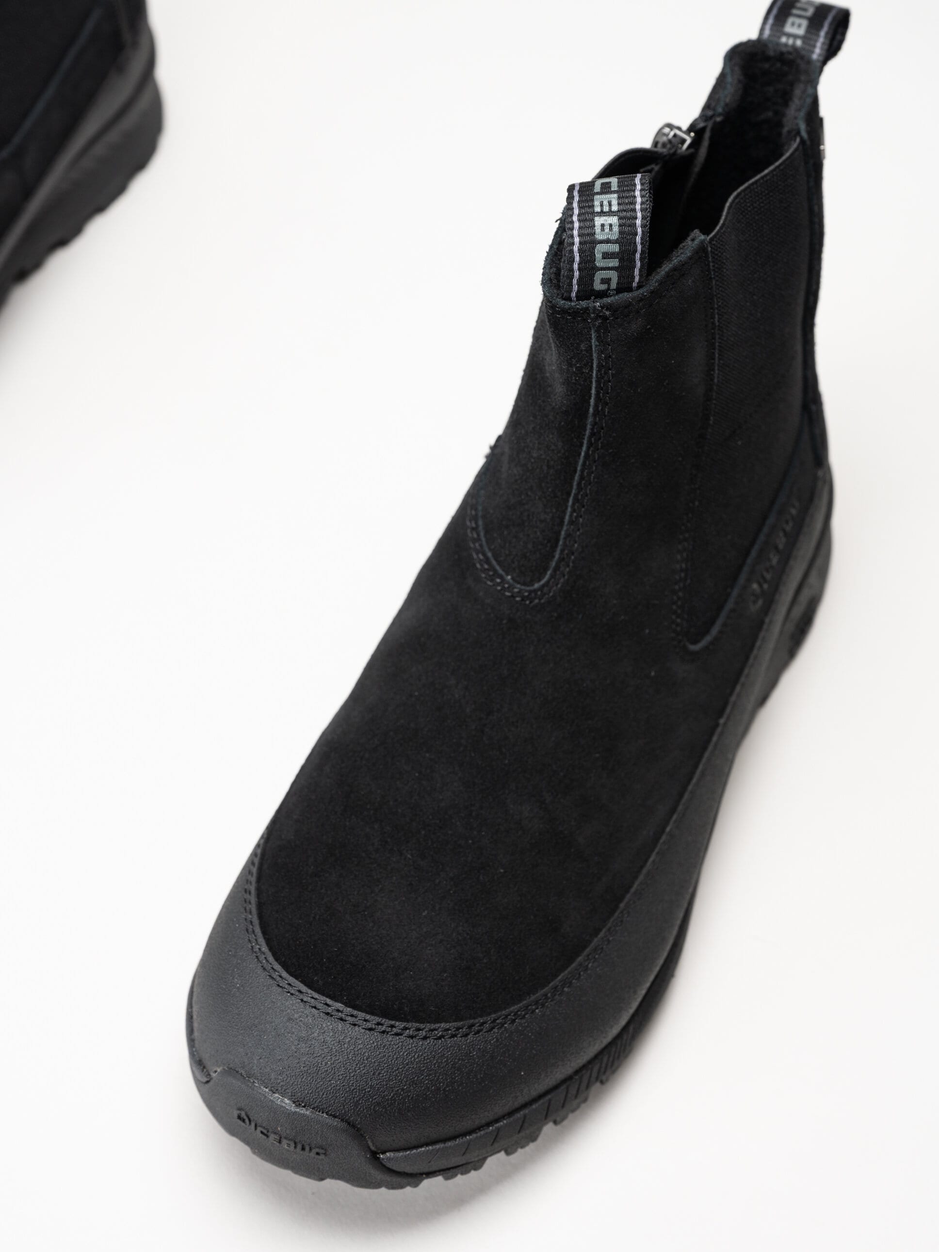 Icebug - Boda M NT - Svarta chelsea boots i mocka