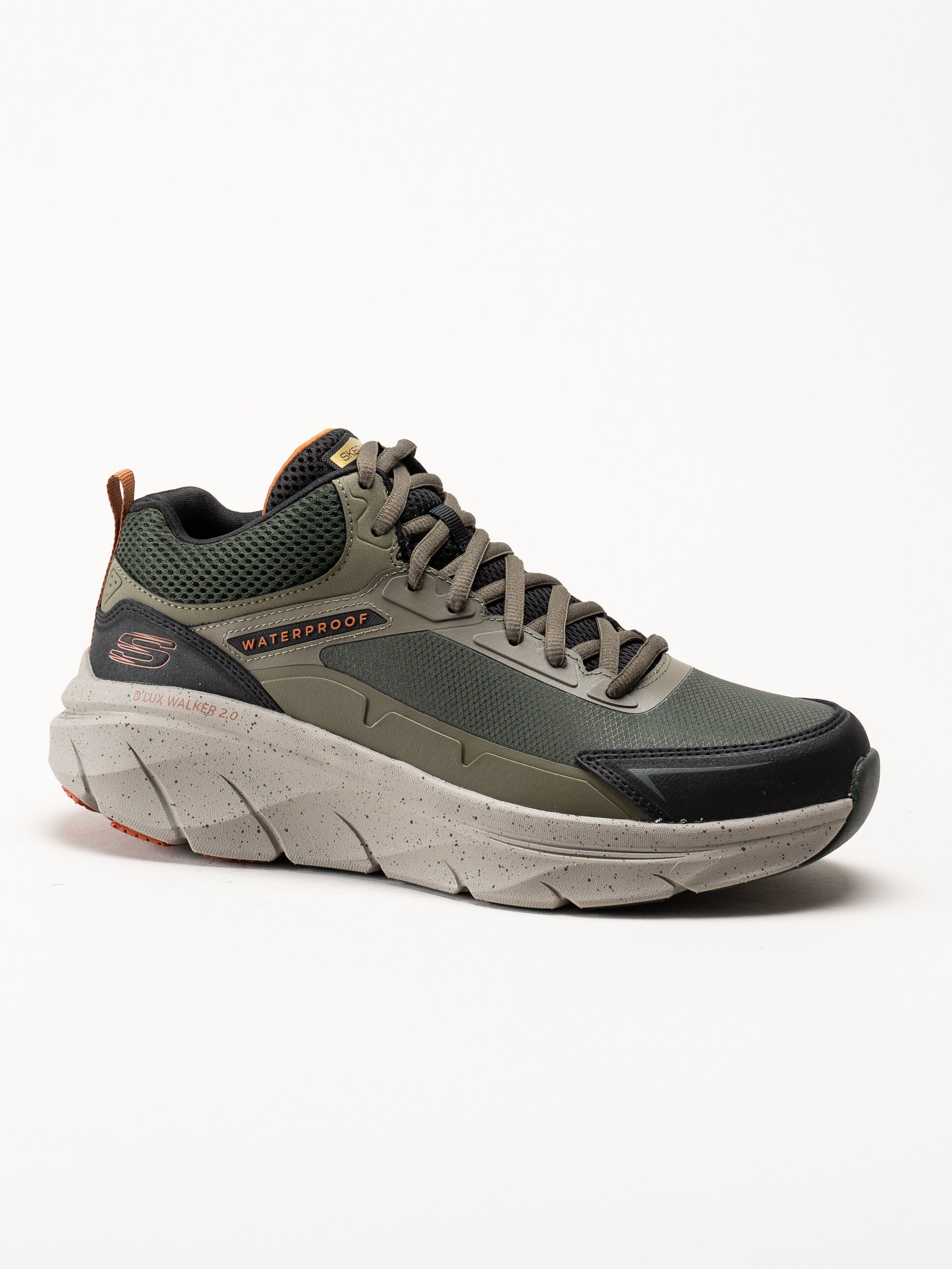 Skechers - DLux Walker 2.0 - Grailo - Gröna vattentäta promenadskor
