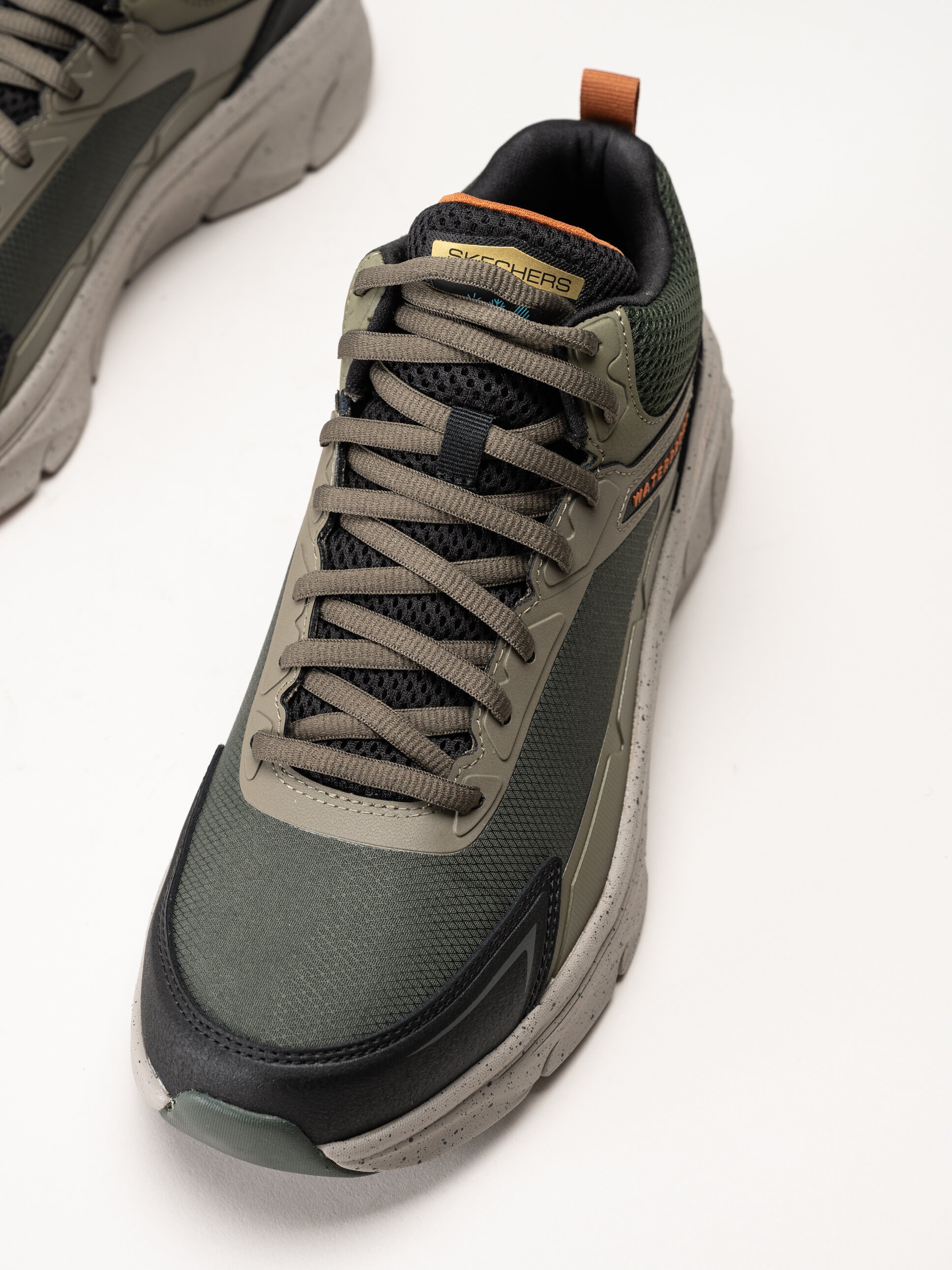 Skechers - DLux Walker 2.0 - Grailo - Gröna vattentäta promenadskor