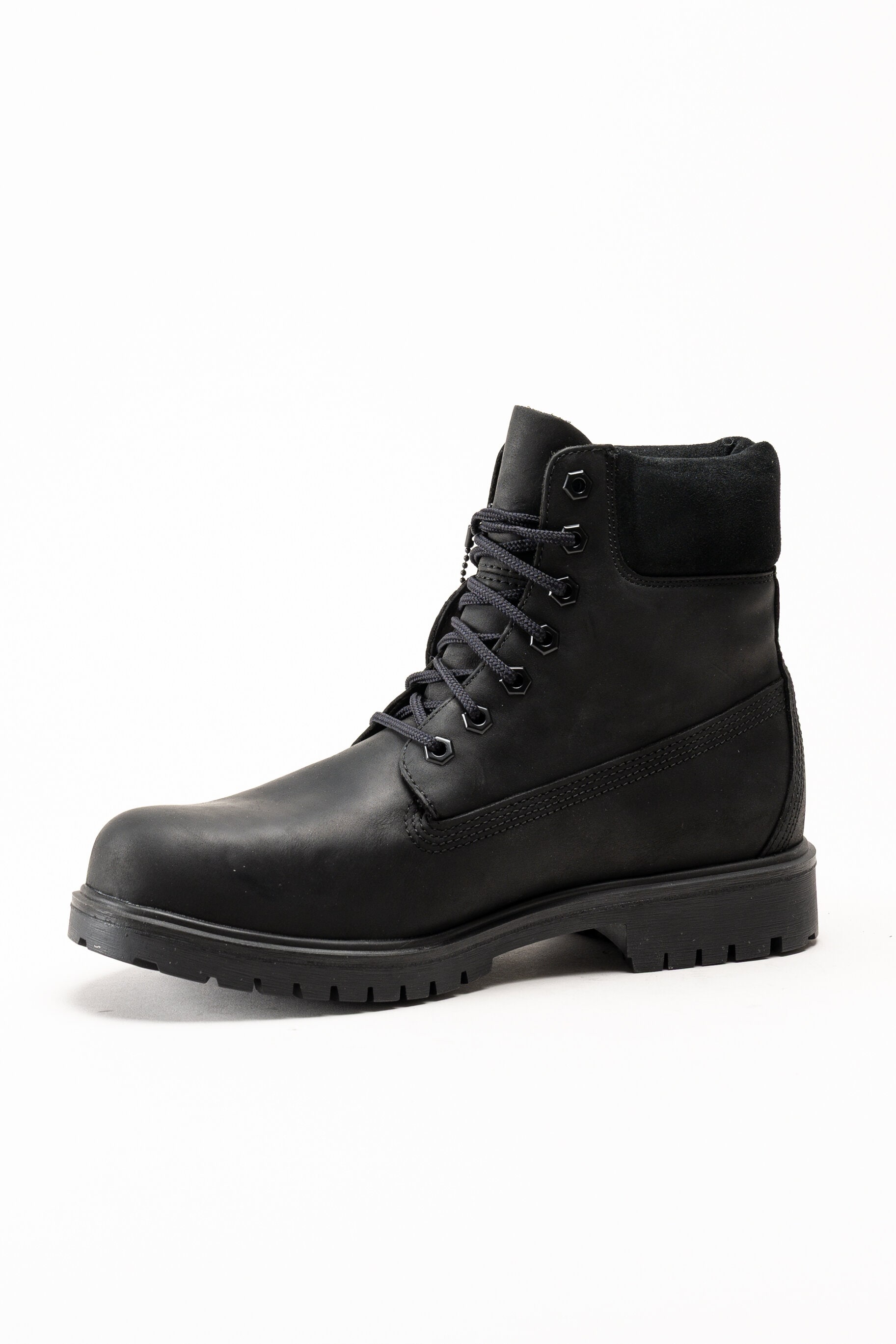Timberland - Timberland 25 - Svarta snörkängor i oljat skinn