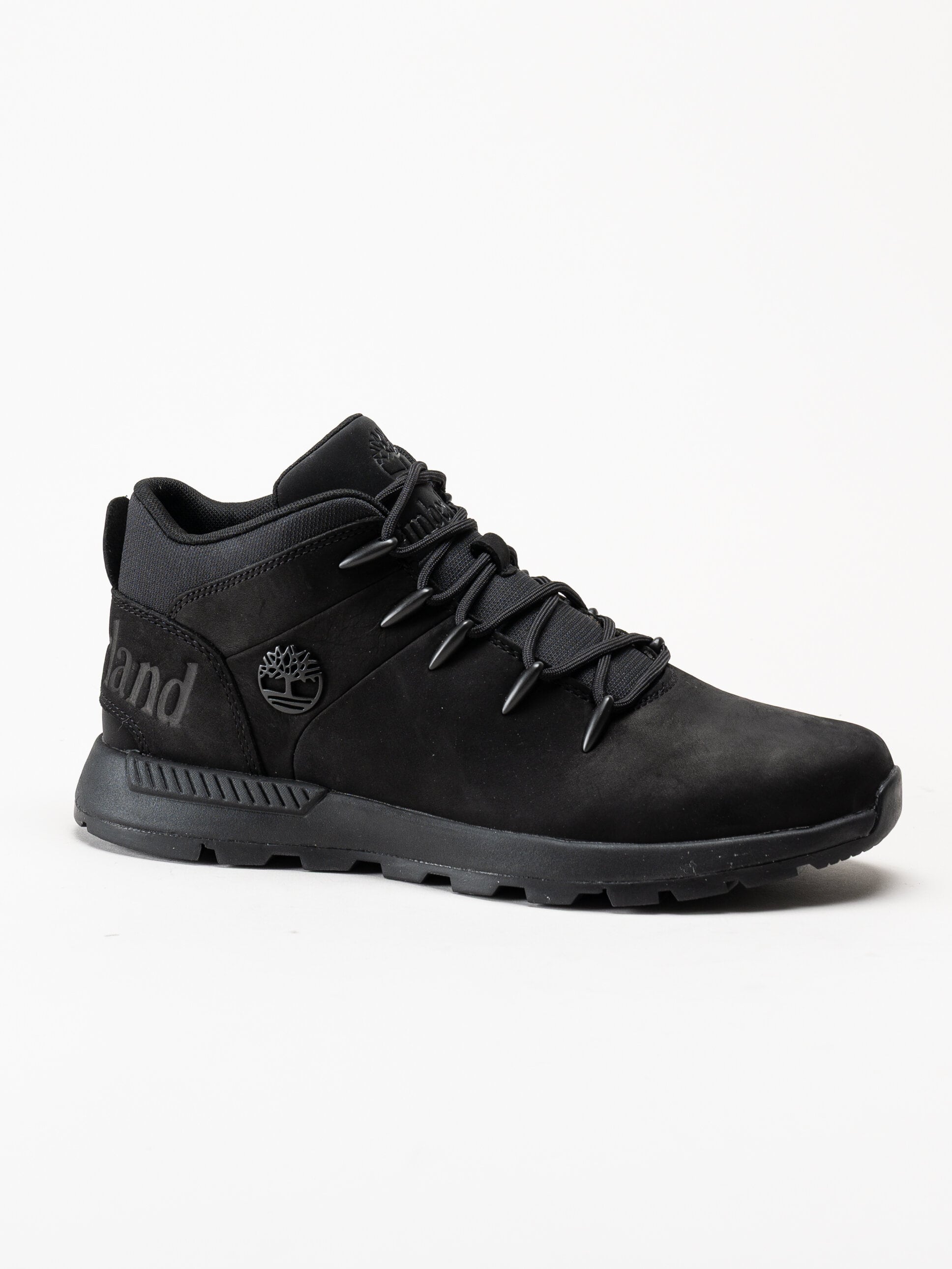 Timberland - Sprint Trekker - Svarta kängor i oljad nubuck