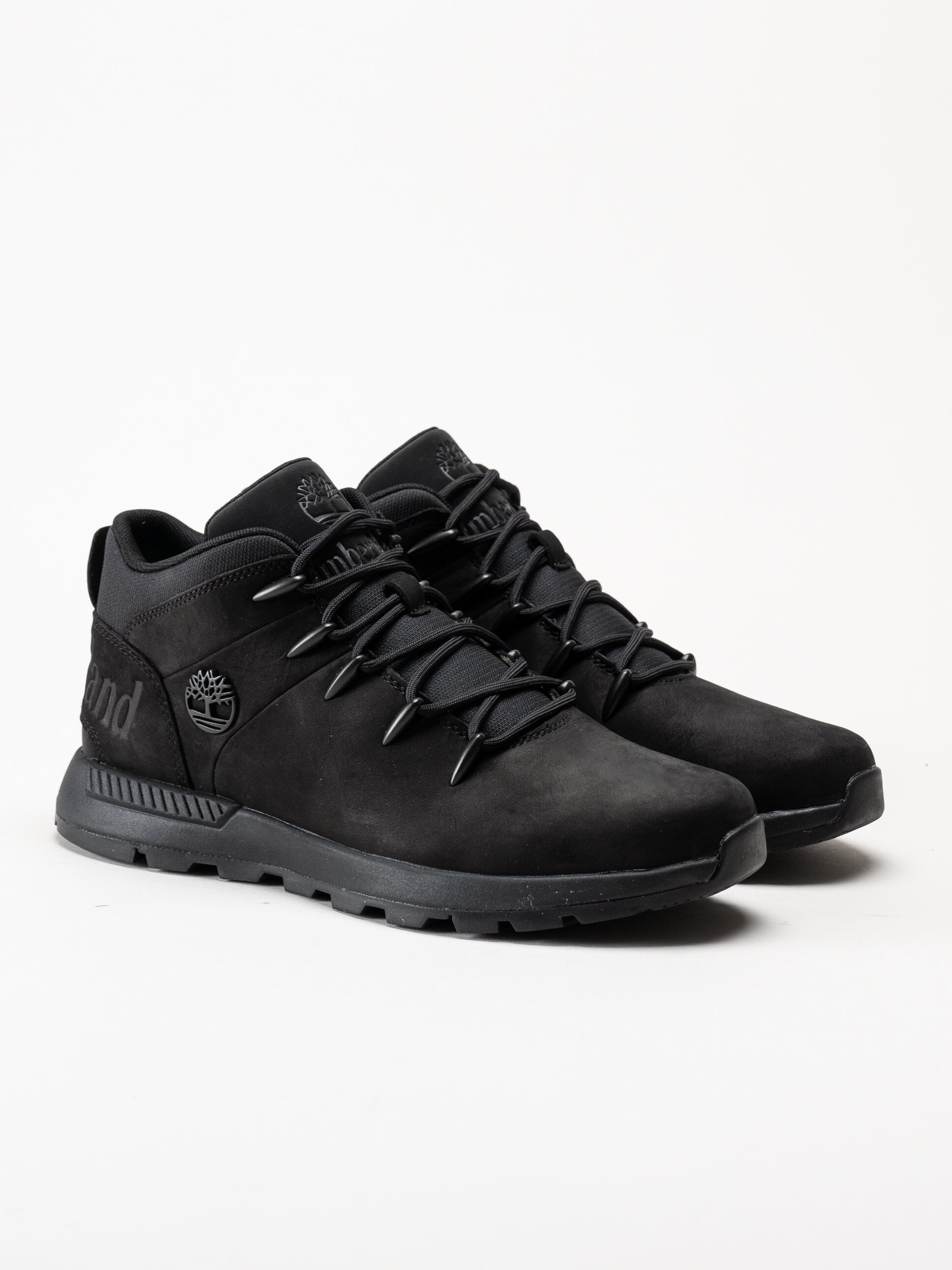 Timberland - Sprint Trekker - Svarta kängor i oljad nubuck