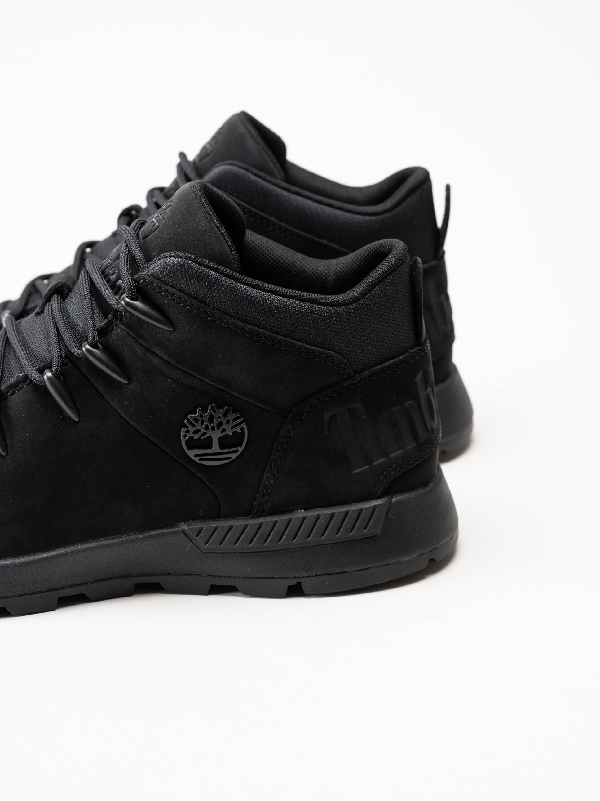 Timberland - Sprint Trekker - Svarta kängor i oljad nubuck
