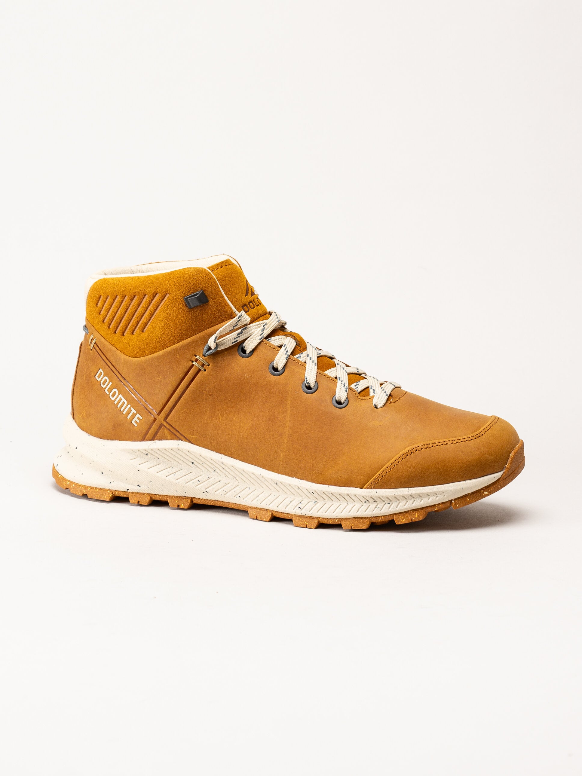 Dolomite - Carezza Nabuk Mid Lt Ms - Gula promenadkängor i nubuck och mocka