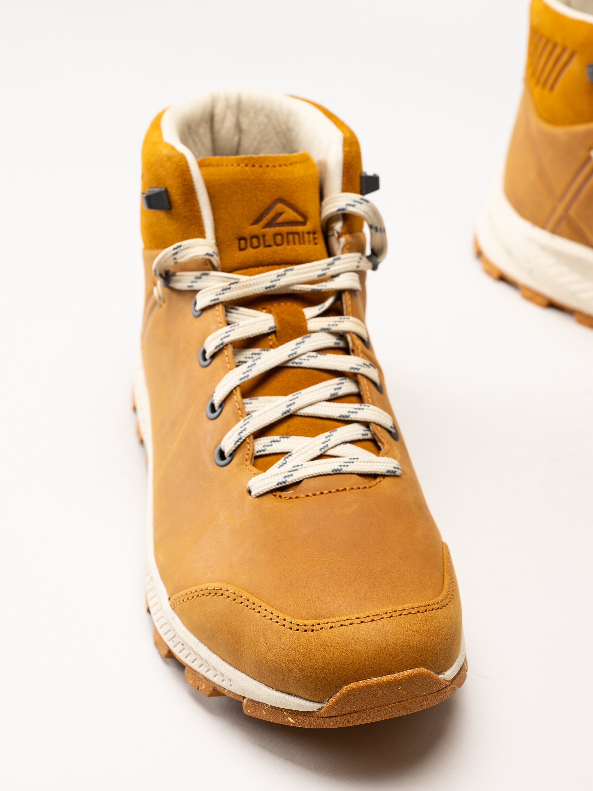 Dolomite - Carezza Nabuk Mid Lt Ms - Gula promenadkängor i nubuck och mocka
