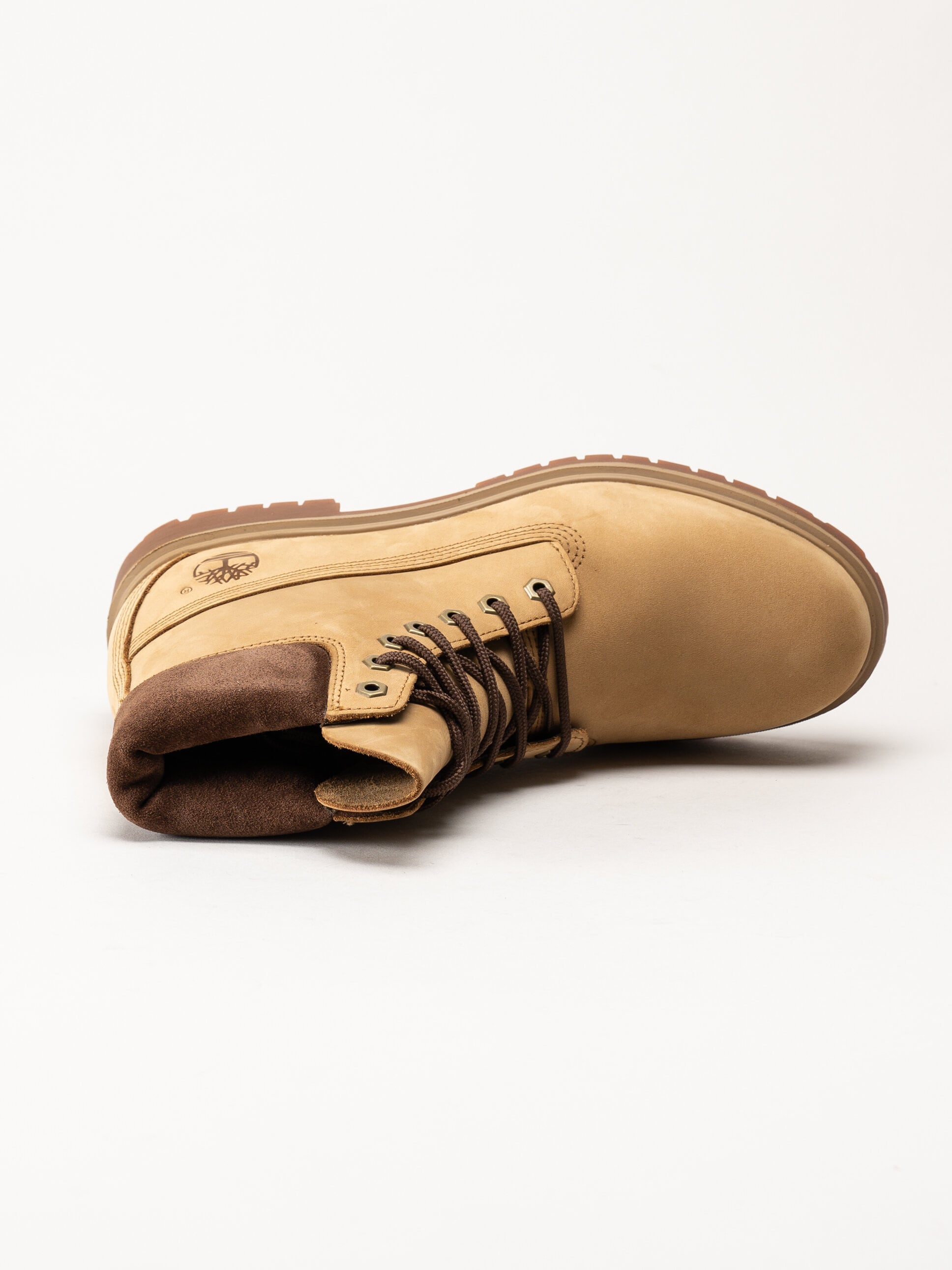 Timberland - Timberland 25 - Ljusbruna snörkängor i nubuck