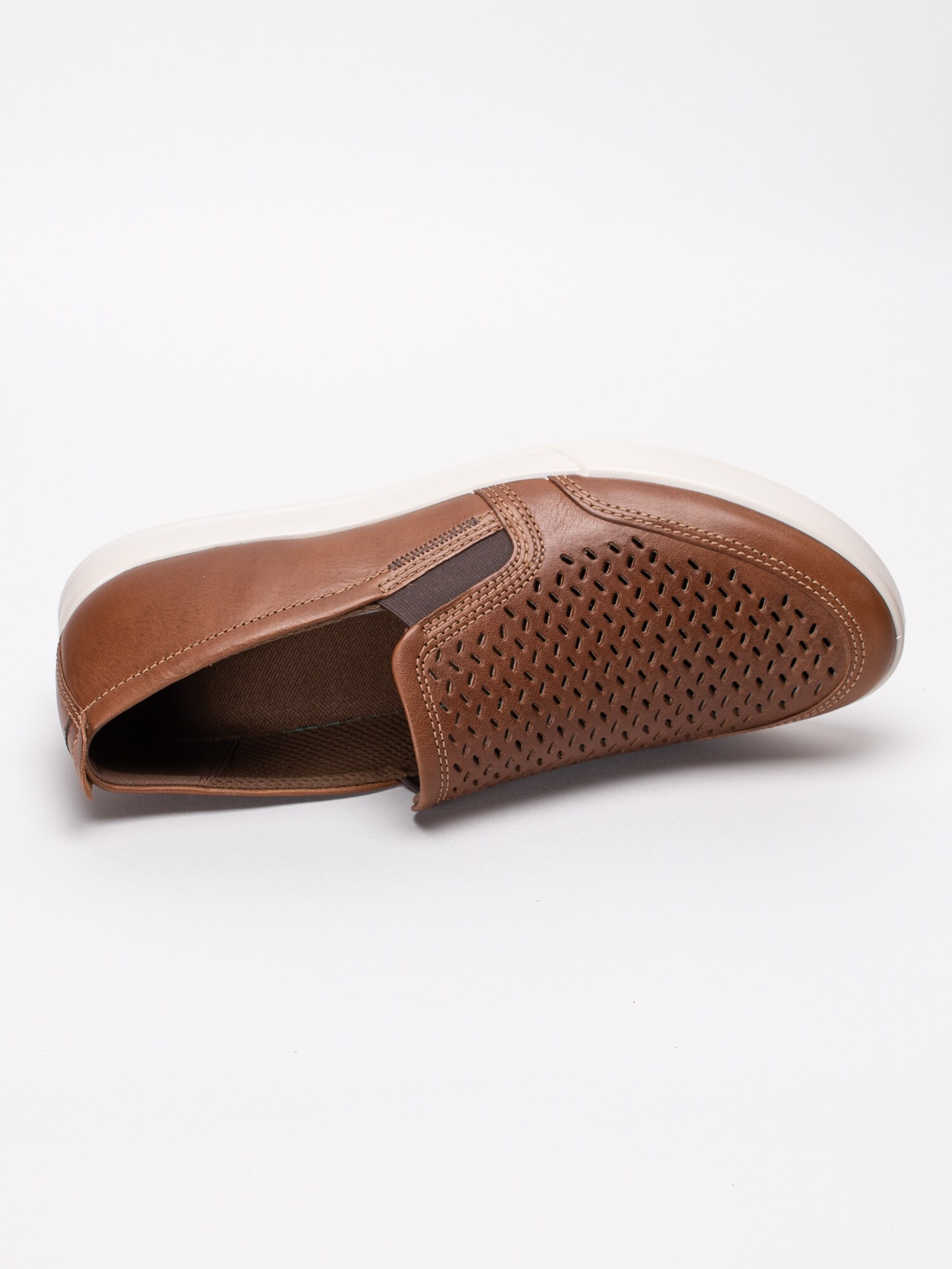 Ecco Collin 2.0 Bruna perforerade loafers