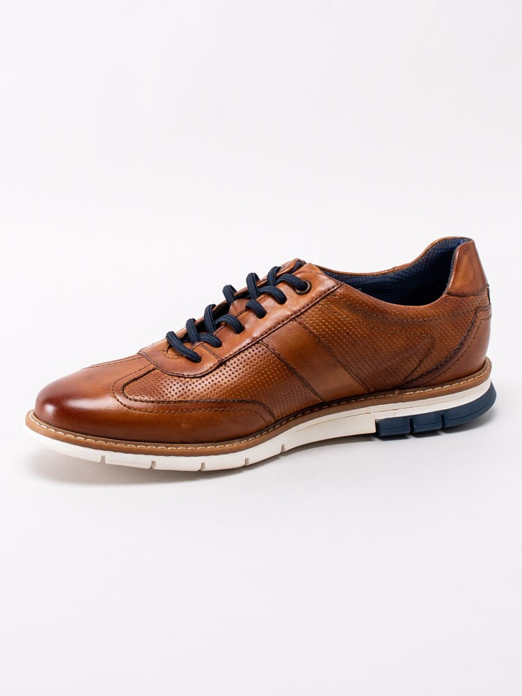 13201005 Bugatti Sandman 311-91601-4100-6300 Bruna sneakers i skinn med mjuk skumsula-2