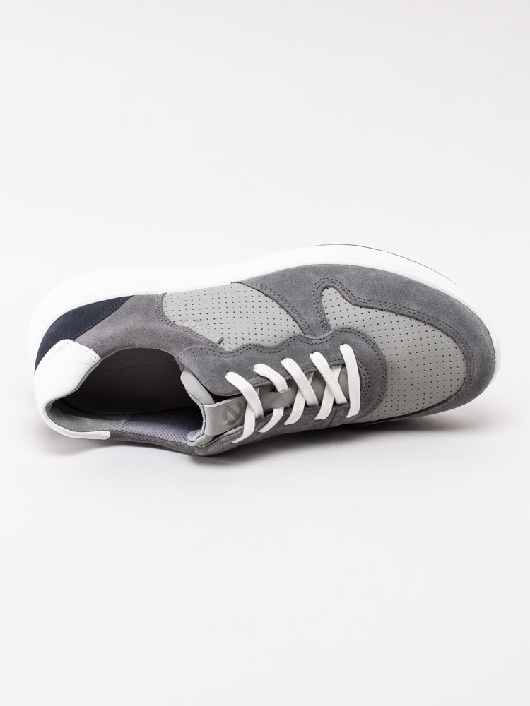 13201031 Ecco Soft 7 Runner M 460624-51837 Grå sneakers till herr i mocka-4