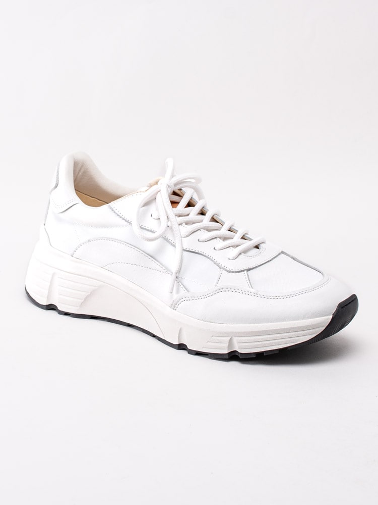 13201070 Vagabond Quincy 4985-002-01 Vita chunky sneakers i skinn för män-1