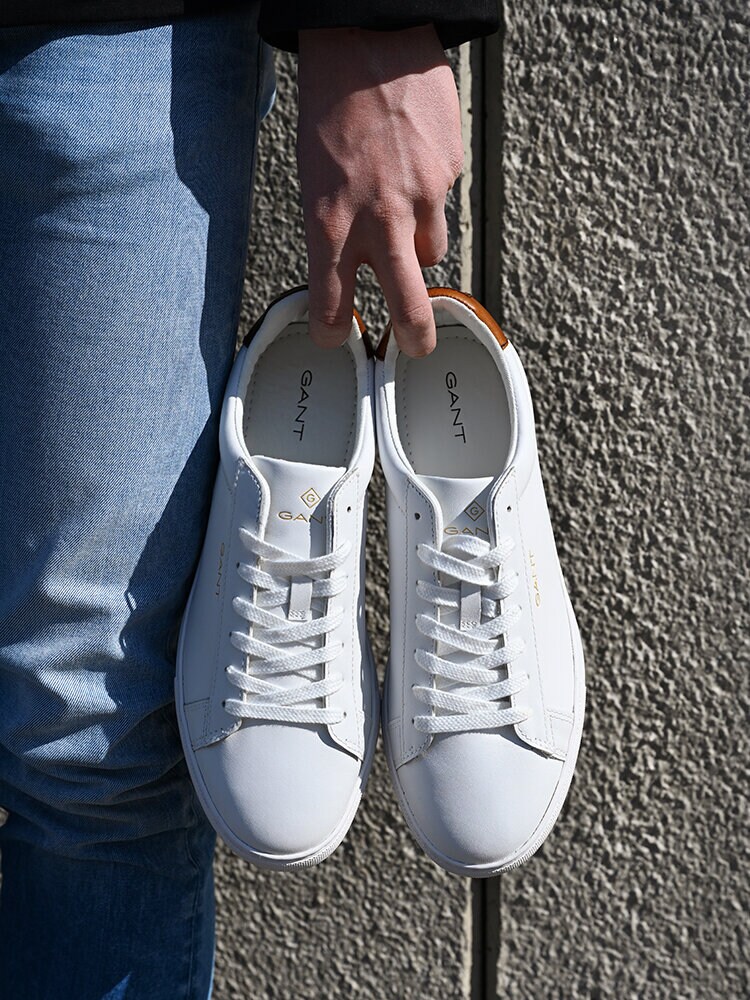 Gant Footwear - Joree - Vita sneakers i skinn