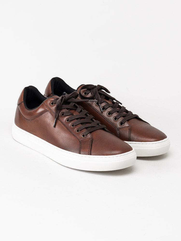 Vagabond - Paul - Bruna sneakers i skinn