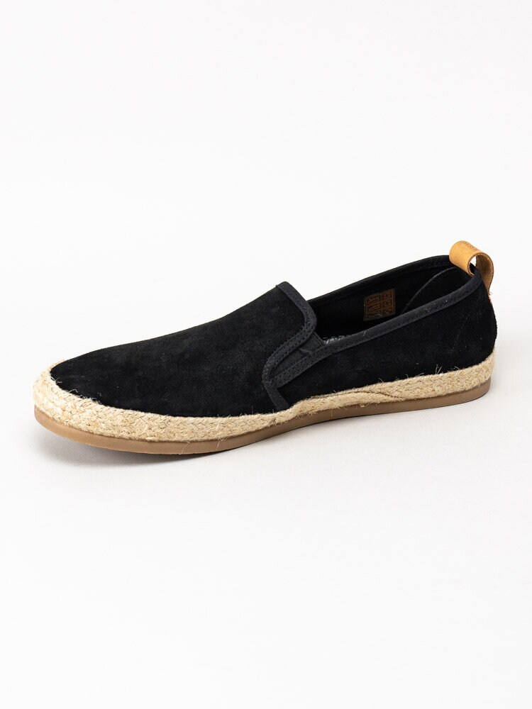 Verbenas - Kenny Serraje - Svarta slip on espadrillos i mocka