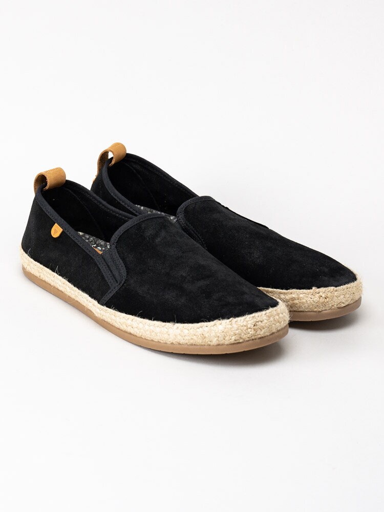 Verbenas - Kenny Serraje - Svarta slip on espadrillos i mocka