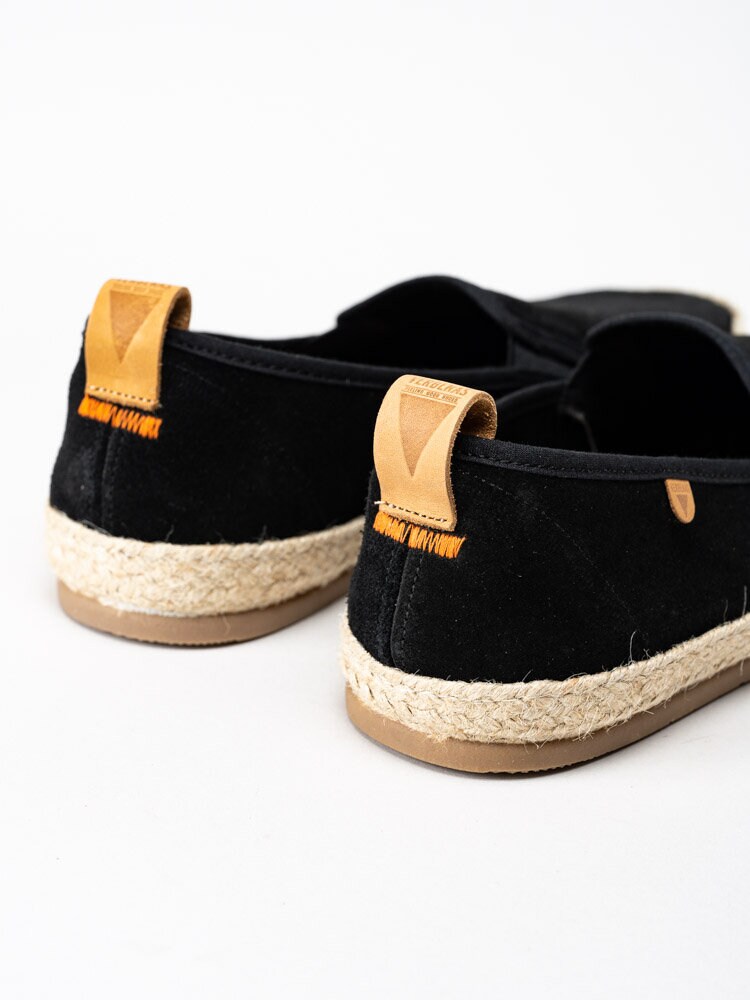 Verbenas - Kenny Serraje - Svarta slip on espadrillos i mocka