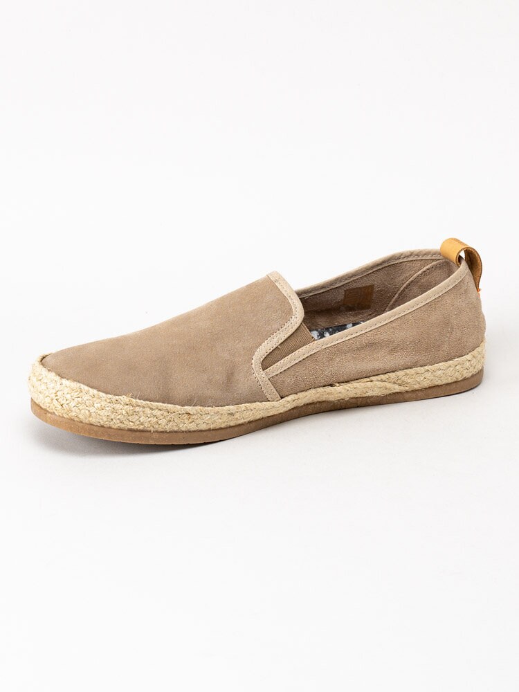 Verbenas - Kenny Serraje - Beige slip on espadrillos i mocka